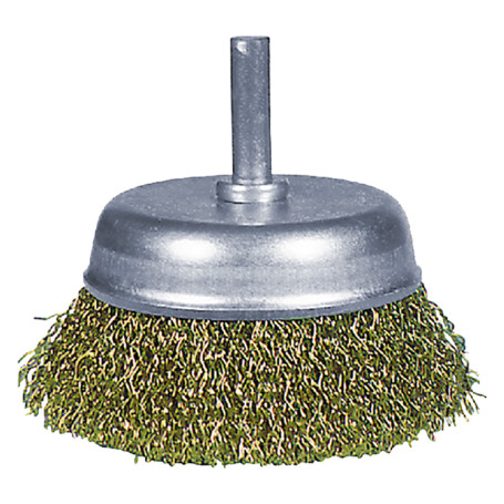 SPAZZOLA A TAZZA PER TRAPANO  diametro  mm 75 - blister