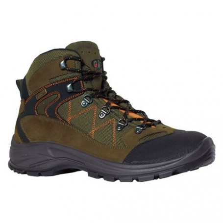 SCARPE PER TREKKING ALTE 'EGIPT' N. 40 - verde/arancio