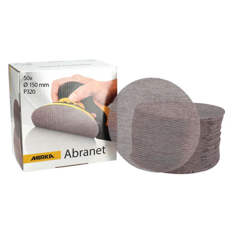 DISCO ABRASIVO CIRCOLARE  ABRANET   diametro  225 mm - grana 120