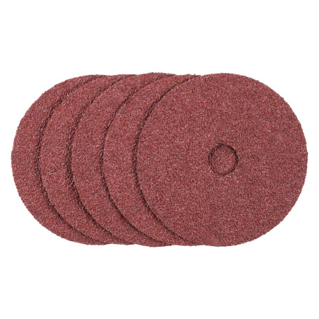 DISCO IN CARTA ABRASIVA PER SMERIGLIATRICI  diametro  125 - gr. 80