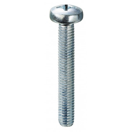 VITI A METALLO TESTA CILINDRICA 4X 30 ZINC.**