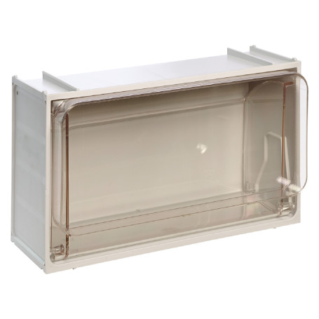CASSETTIERA MODULARE COMPONIBILE  CRYSTAL BOX  2 cassetti - cm 60 x 24 x 30