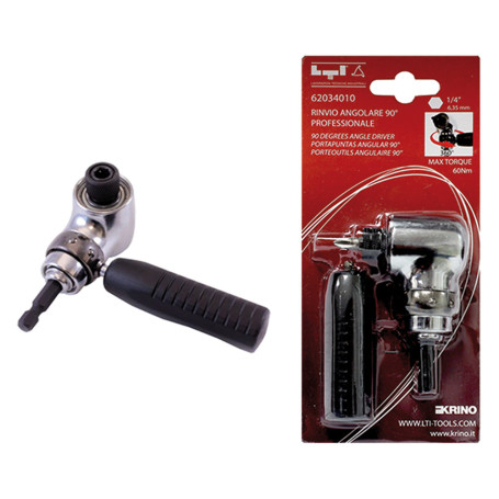 RINVIO ANGOLARE PER TRAPANO A 90 attacco 1/4