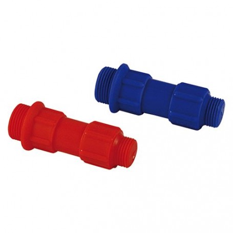 TAPPO PROVA IMPIANTI mm 20 x 1/2" col. rosso