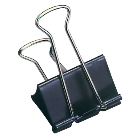 MOLLA FERMACARTE  DOUBLE CLIP  mm 32 - pezzi 6