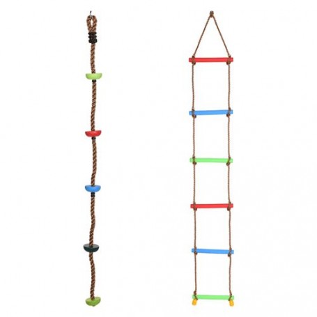 GIOCO AD ARRAMPICATA corda - 5 step