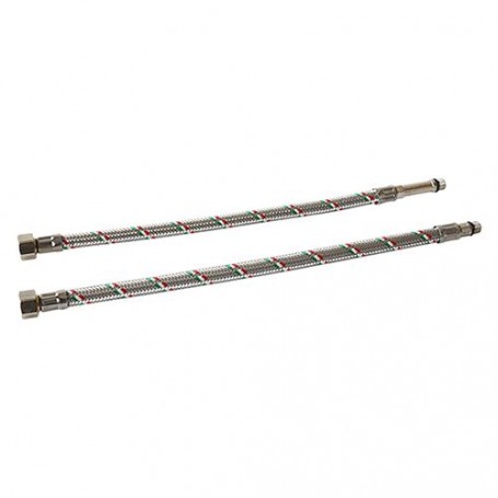 FLESSIBILE PER MONOCOMANDO cm 35 - M 10 x 3/8" F att. lungo