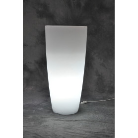 VASO STILO ROUND BRIGHT D 40X90CM LUCE BIANCA