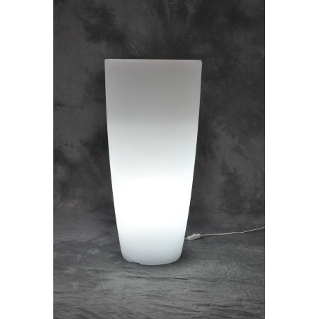 VASO STILO ROUND BRIGHT D 40X90CM LUCE BIANCA