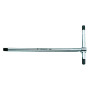 CHIAVI A  T  MASCHIO ESAGONALE ART. 951 mm 5    lungh. mm 195