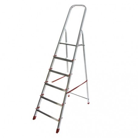 SCALA PER USO DOMESTICO 7 gr. -h.pedana 149/h.totale 212 cm