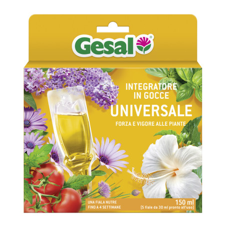GESAL INTEGRATORE GOCCE UNIVERSALE 5 PZ DA 30 ML