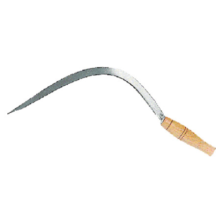 FALCIOLA DENTATA  SERPENTE  punta rialzata