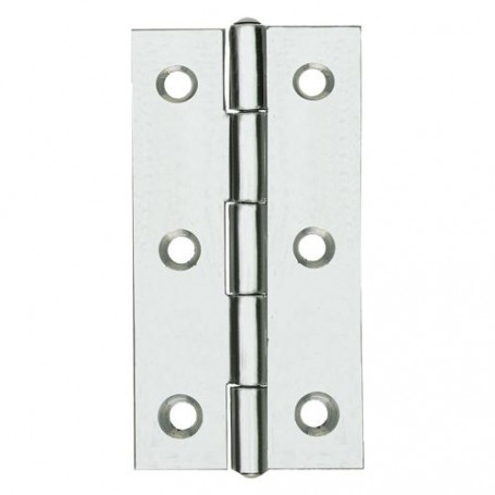CERNIERA IN ACCIAIO INOX ART.120IN mm. 40 x 26 - pz. 2