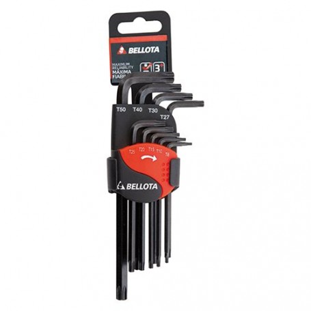 CHIAVI TORX IN SERIE (T9-T50) 9 pezzi