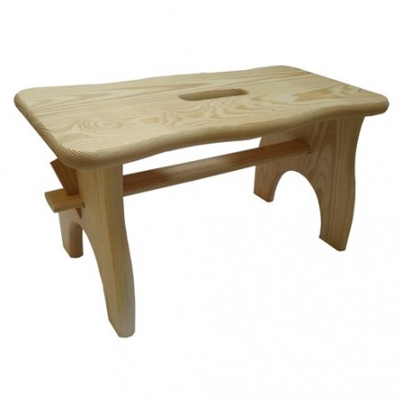 SGABELLO cm 40 x 20 x h 20 - legno chiaro