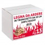 LEGNA DA ARDERE 28 decimetri cubi - in scatola