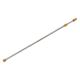 LANCIA INOX CON UGELLO OTTONE telescopica cm 58 - 102