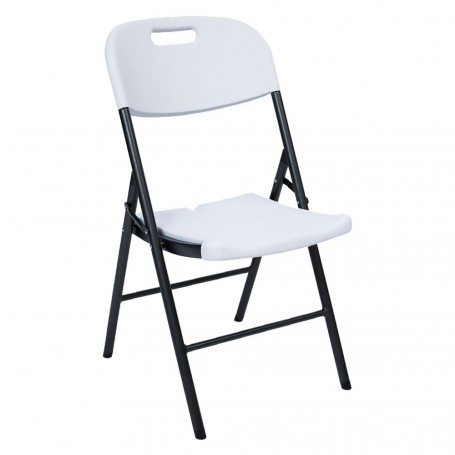 SEDIA PIEGHEVOLE 'PARTY' cm 55 x 46 H 87 cm - col.bianco