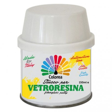 STUCCO PER VETRORESINA 'COLOREA' ml 150