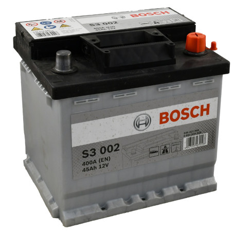 BATTERIA PER AUTO  BOSCH  S3008 70 Ah dx - mm 278 x 175 x 190