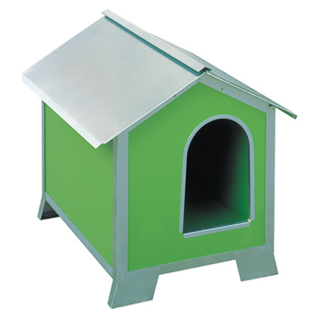 CUCCIA CON TETTO ZINCATO  POLAR  cm 56 x 76 x H 77