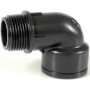 RACCORDO POLIPROP GOMITO 90 MASCH\FEMM 1\2