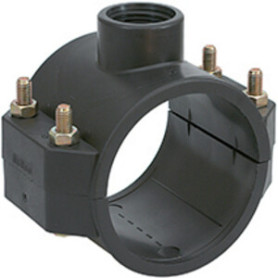 RACCORDO POLIPROP PRESA A STAFFA D 25MMX1\2 F