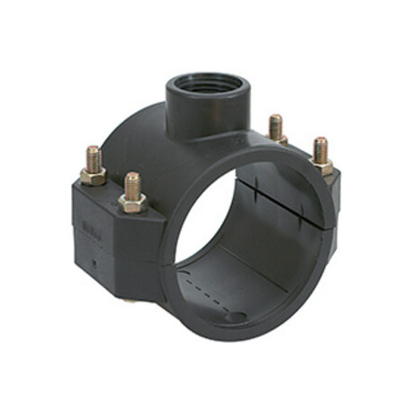 RACCORDO POLIPROP PRESA A STAFFA D 25MMX1\2 F