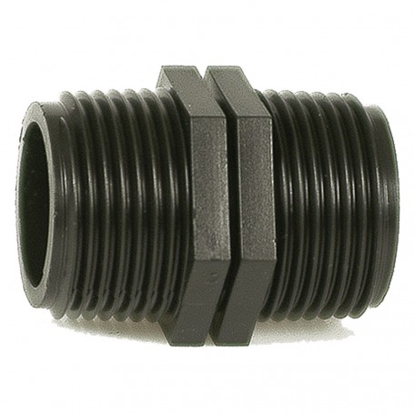 NIPPLO IN POLIPROPILENE PN10 1/2'x 1/2' - pz 8