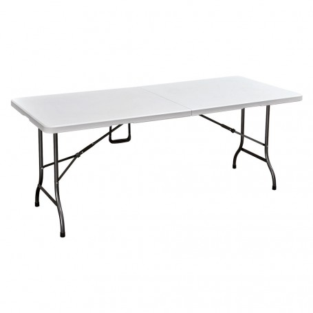 TAVOLO PIEGHEVOLE 'PARTY' cm 180 x 75 H 72 cm - col.bianco