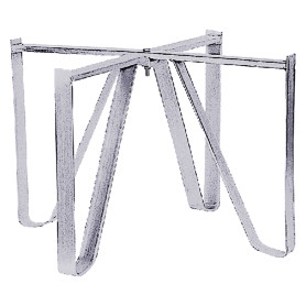 PIEDISTALLO PER BOTTI ALIMENTI  diametro  65 x Lt. 200/300