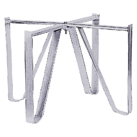 PIEDISTALLO PER BOTTI ALIMENTI  diametro  78 x Lt. 400/500