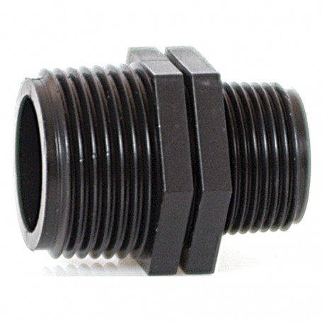 NIPPLO RIDOTTO IN POLIPROPILENE PN10 1' x 3/4' - pz 4