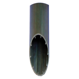 PALO INTERMEDIO PLASTICATO  diametro  57 mm. - h. cm 200