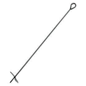 ANCORA TIRAFILO PER VIGNETI elica  diametro  12 cm x H cm 75   diametro  F. 10 mm