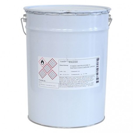ANTIRUGGINE A RAPIDA ESSICCAZIONE 'COLOREA' Kg. 25 Grigia