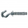 TASSELLO ACCIAIO CON GANCIO 'TA M-G' 'TA M10G' Ø 15 x  69 mm - M10 x 77