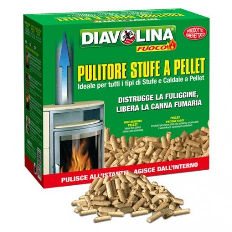 DIAVOLINA 'PELLET - SPAZZACAMINO' art. 15020