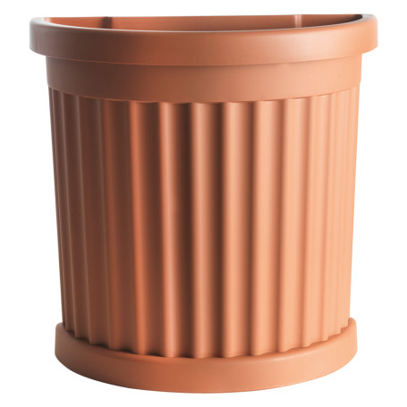 VASO  ROMA  cm 27 x 52 x h 49 Lt. 35 terracotta