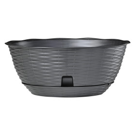 CIOTOLA PER FIORI  PAGLIA   diametro  cm 40xh.17 lt.12