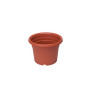 VASO CILINDRO DAHALIA 60X42HCM 70L TERRACOTTA