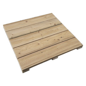 PEDANA PER GIARDINO IN LEGNO cm 50 x 50 x H 3