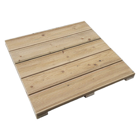 PEDANA PER GIARDINO IN LEGNO cm 50 x 50 x H 3