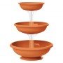 CIOTOLA PER FIORI 'FONTANA' Ø cm 30/40/50 - terracotta