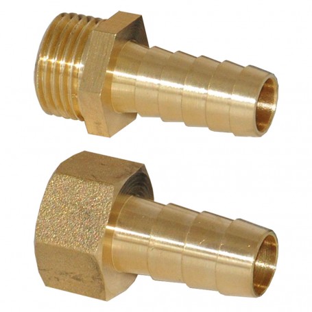 RACCORDO PORTAGOMMA 1/2' F x 14 per Metano