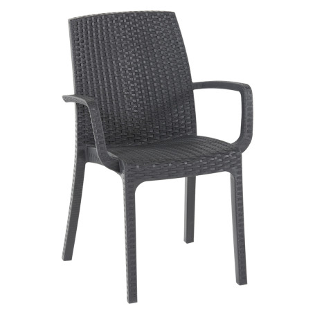 SEDIA IN POLIPROPILENE  INDIANA  bianca