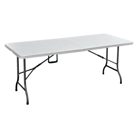 TAVOLO PIC NIC PIEGHEVOLE  PARTY  cm 180 x 75 x h. 72 - colore bianco