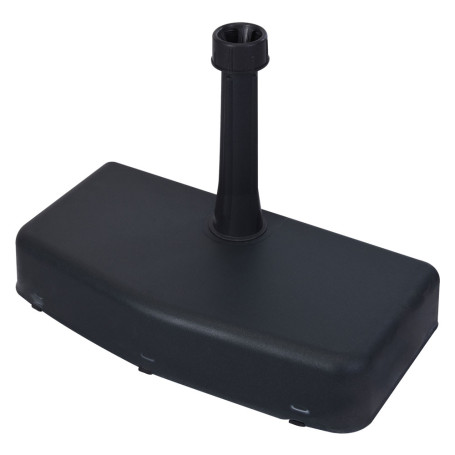 BASE PLASTICA PER OMBRELLONE A PARETE cm 50 x 25 x h.9