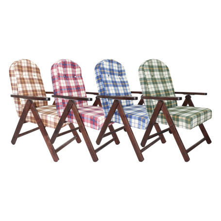 POLTRONA  MOLISANA  tessuto marrone